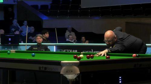 2023斯诺克北爱尔兰公开赛 第2轮斯图亚特·宾汉姆VS徐思,宾汉姆险胜徐思晋级八强