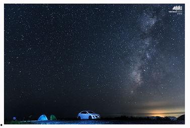 夏日里的半页星空,星空璀璨
